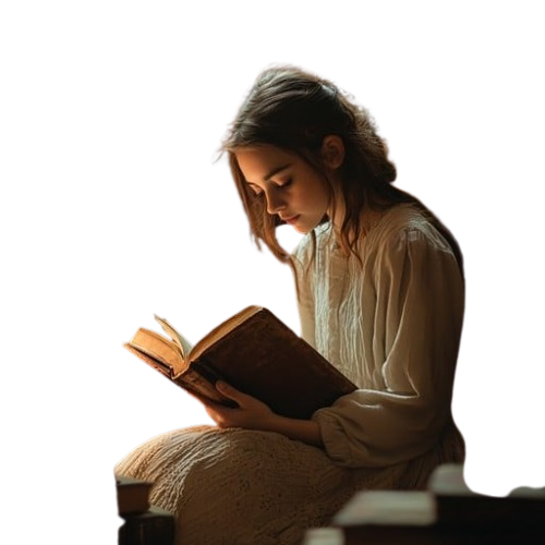 Girl reading